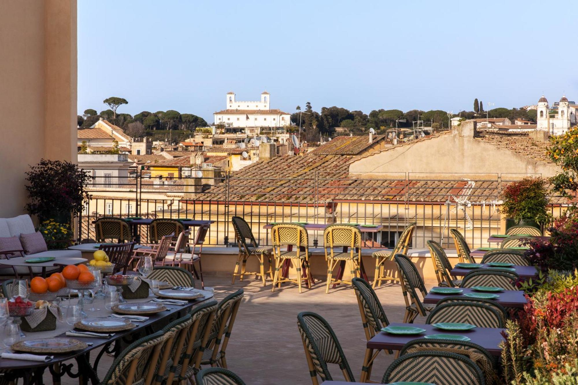 Hotel Adriano Rooftop Rom Eksteriør billede