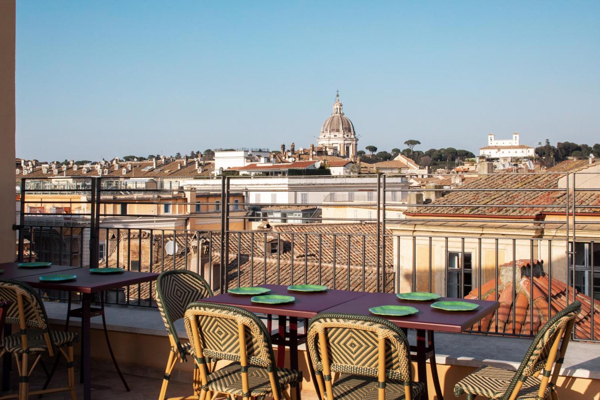 Hotel Adriano Rooftop Rom Eksteriør billede