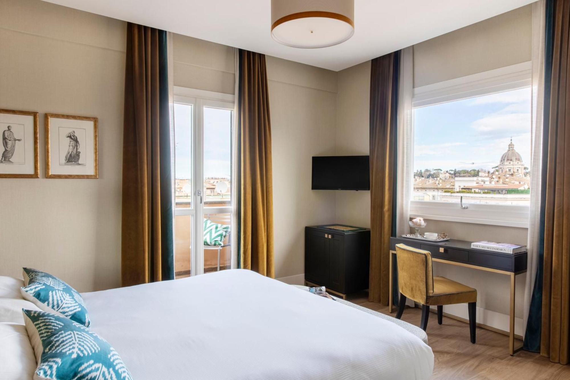 Hotel Adriano Rooftop Rom Eksteriør billede