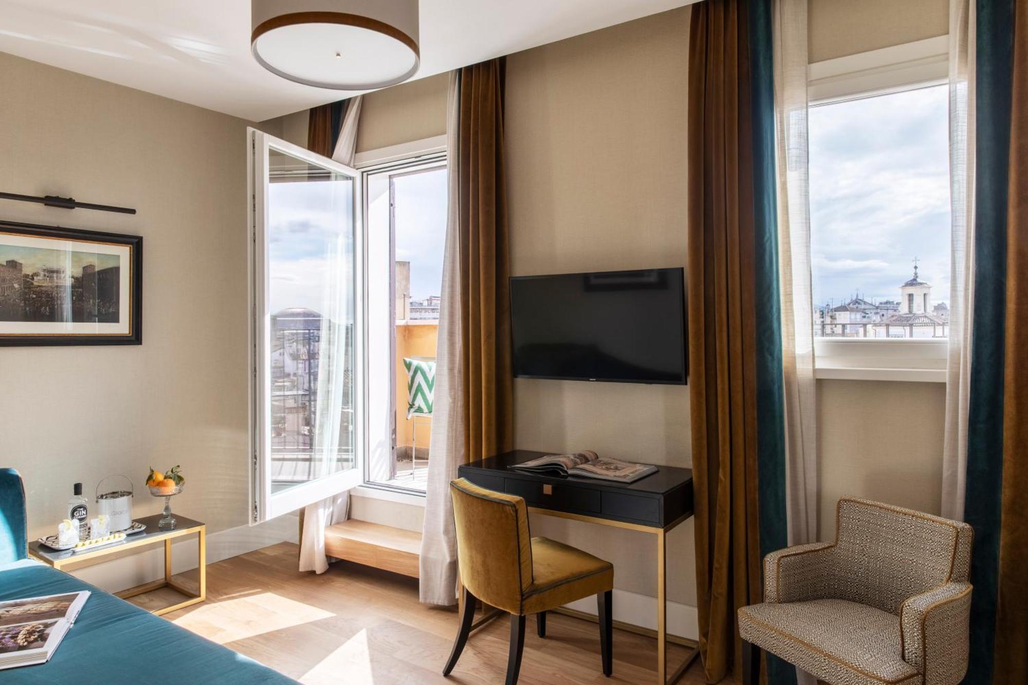 Hotel Adriano Rooftop Rom Eksteriør billede